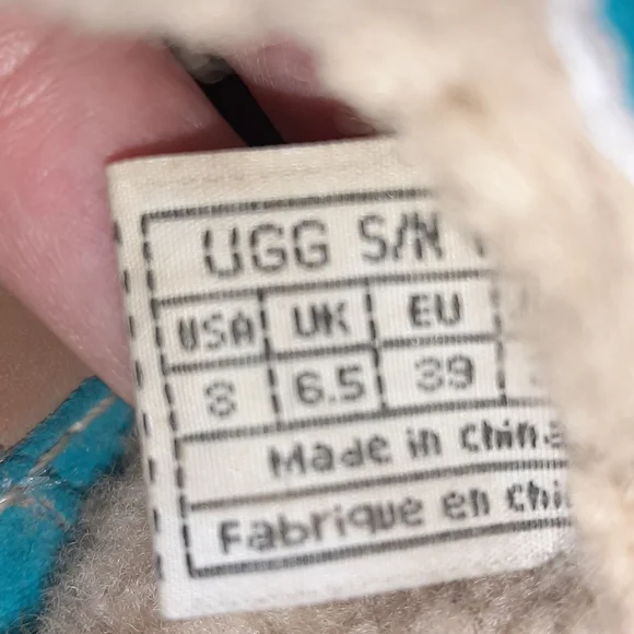 Gorgeous Teal UGG Sandals - Picture 5 of 5